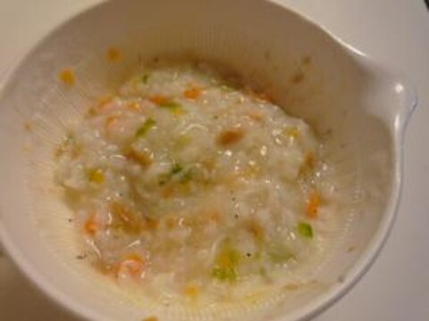 ＜離乳食　中期＞納豆しらすがゆ